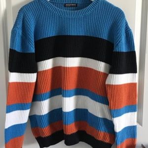 American Apparel Fisherman Stripe Sweater M